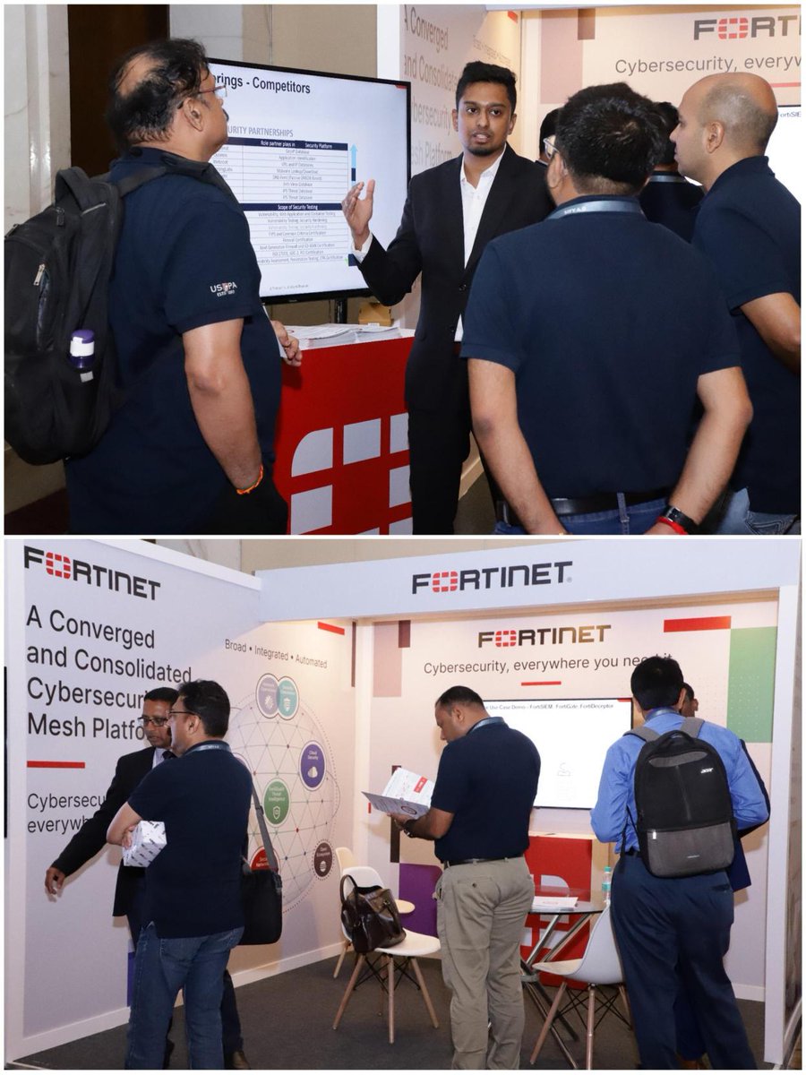 sifytech's tweet photo. Our OEM Partners: @ArubaNetworks, @versanetworks, @GoogleIndia, @CrestronFlex, @HitachiGlobal, @Fortinet, @Cisco, and @Azure had set up booths at the Sify Annual Summit 2023 to showcase their solutions.
@sifytech
#digitalatcore #digitaltransformation #partnership #sas2023 https://t.co/K6ql3NYUuK