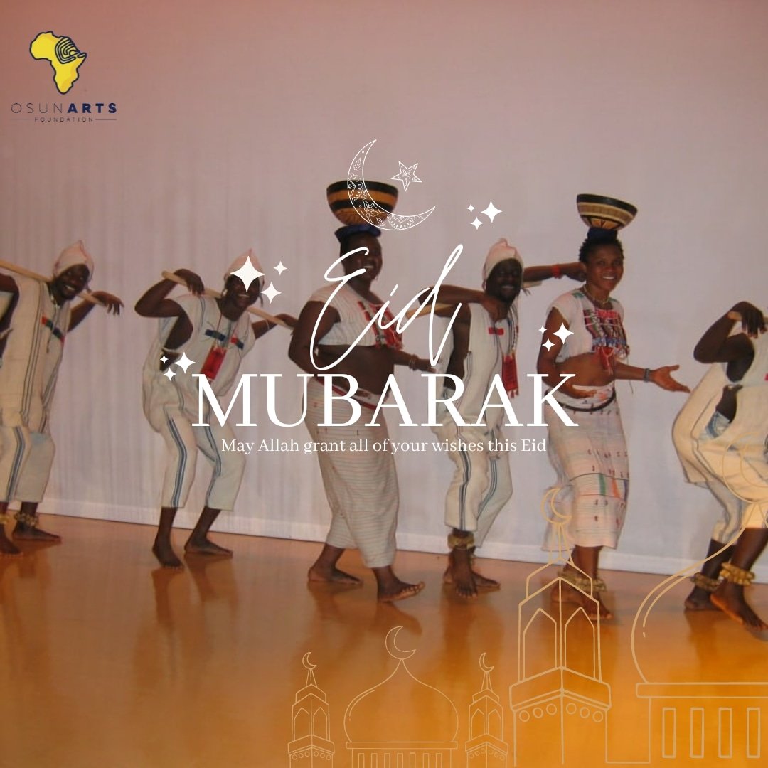 OsunF's tweet image. Eid Mubarak🌙  and Happy holidays 

For more inquiries, send a mail to info@osunarts.co.uk 

#artsandculture 
#AfricanArts 
#eidfitr2023 
#osunartsfoundation