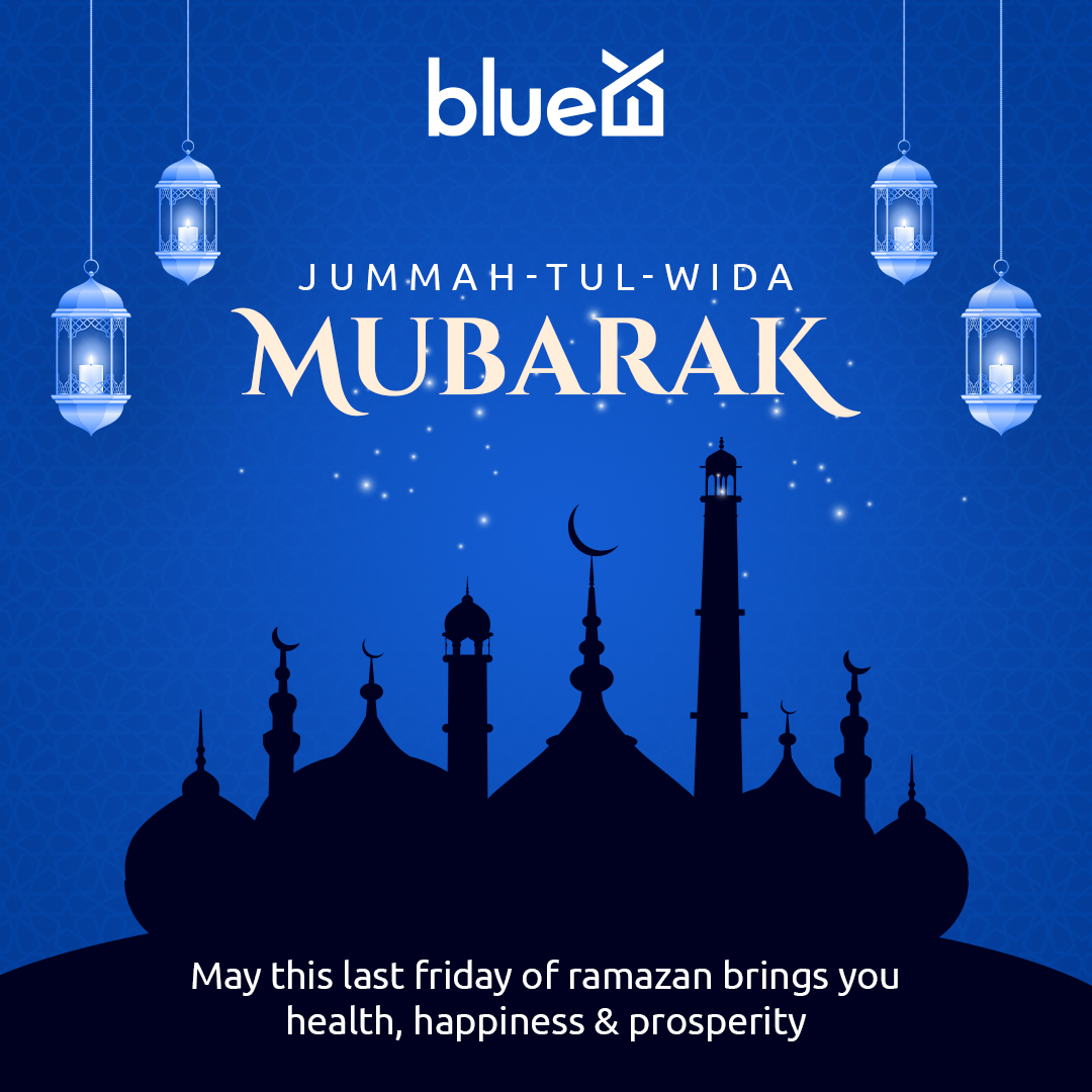 BlueEXofficial's tweet photo. May this last Friday of Ramadan bring health, happiness & prosperity and open the heavenly doors of countless blessings for us. Jumma Tul Wida Mubarak from BlueEx family.
#Ramadankareem #JummaTulWidaMubarak #Ramadan2023 #BlueEx #shipwithus #Logistics #Courier #Deliveryservice https://t.co/azoLqICpRC