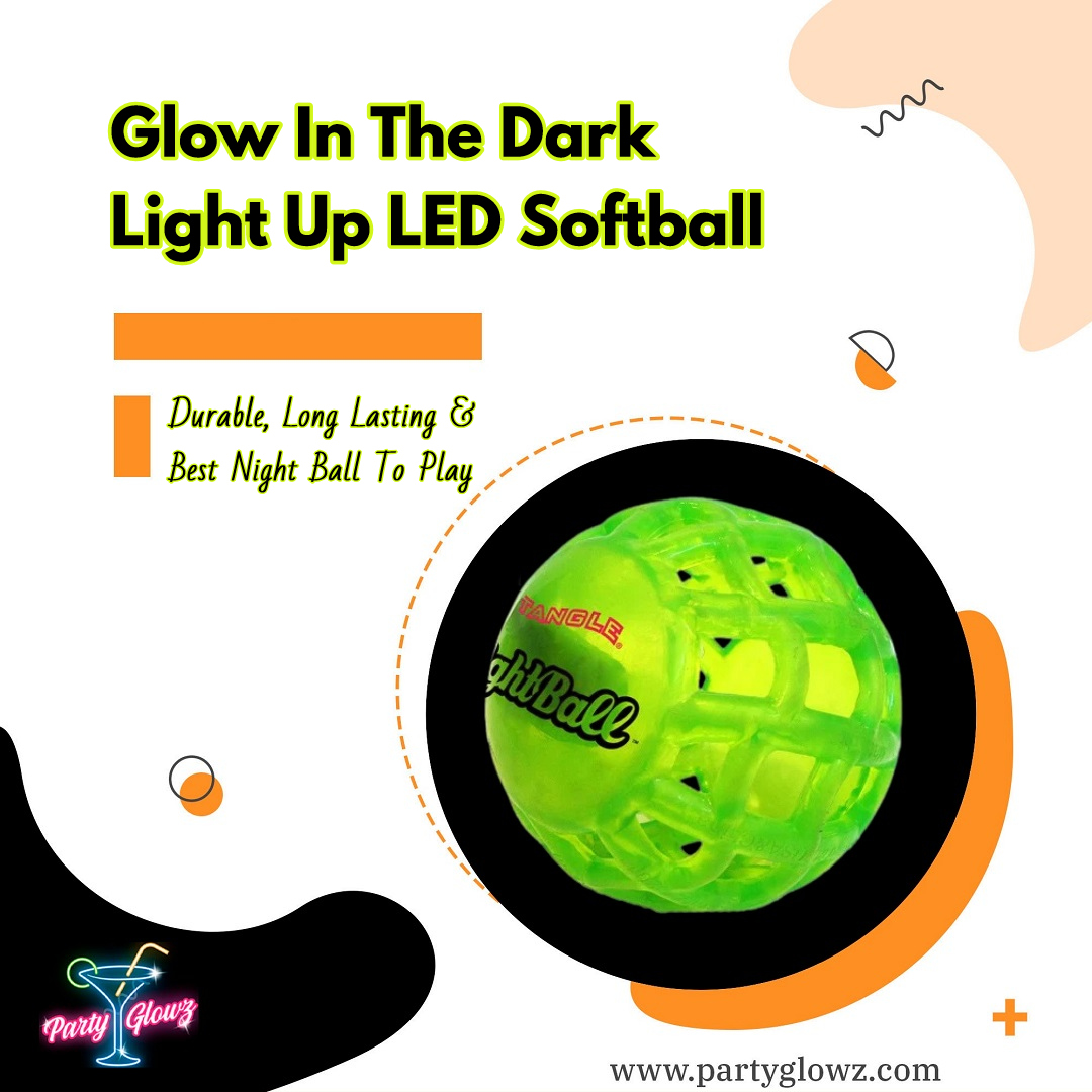 GlowzParty's tweet image. Glow In The Dark Light Up LED Softball - Durable, Long Lasting &amp;amp; Best Night Ball To Play. Perfect Glowing Toy For Kids!🟢✨👉bit.ly/40xPNwR

#glowsoftball #glowball #lightupsoftball #ledsoftball #ledglowingball #lightupball #ledball #balls #partyglowz