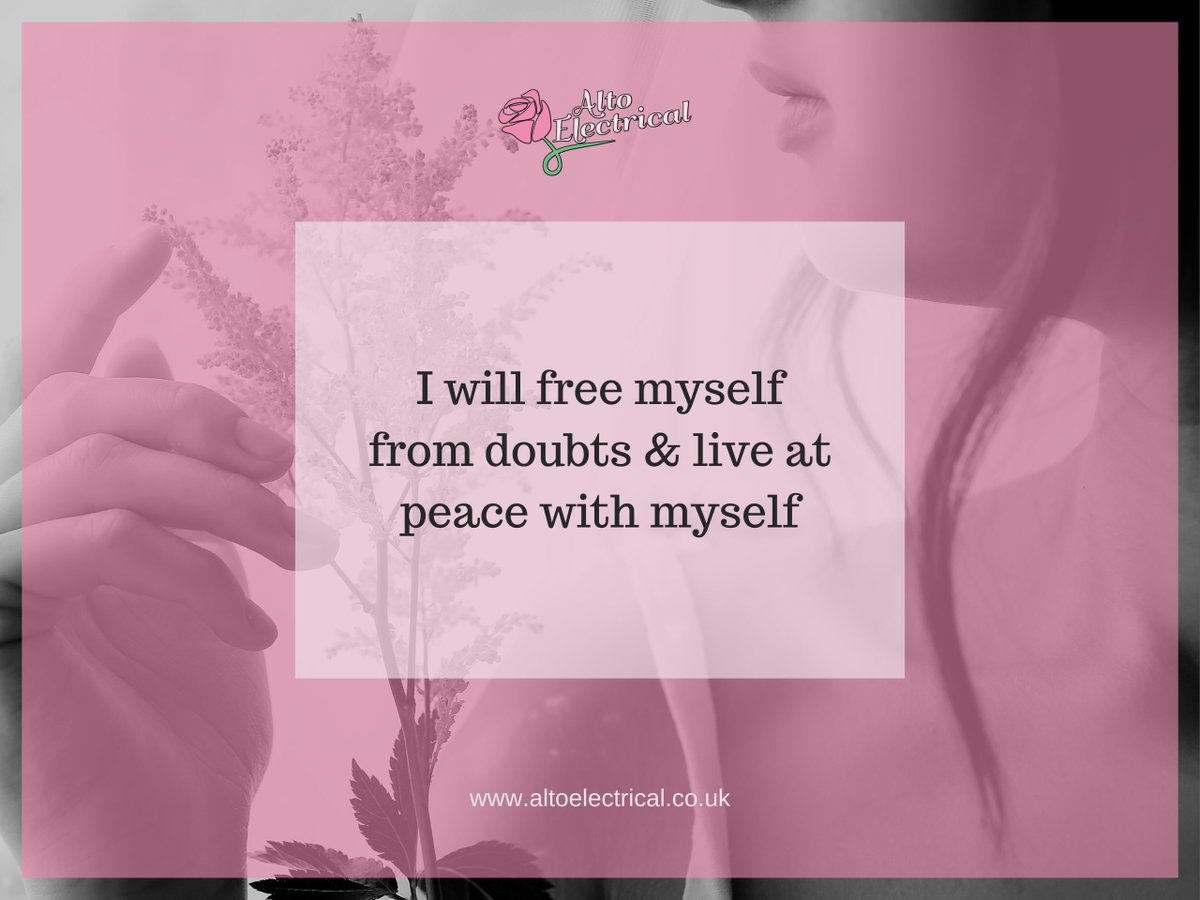 Self-doubt is fear in disguise. It can make you criticise yourself &amp; second-guess the decisions you’ve made. You can’t completely banish doubt, but if you identify your fears, you can find ways to move forward. Build your confidence, you're more capable than you may believe!