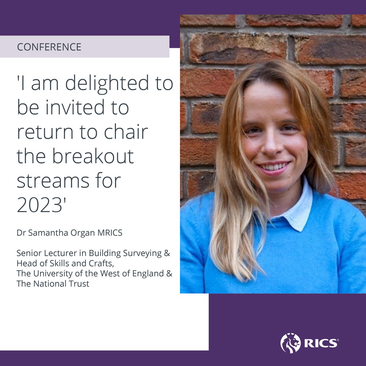 RICS tweet media
