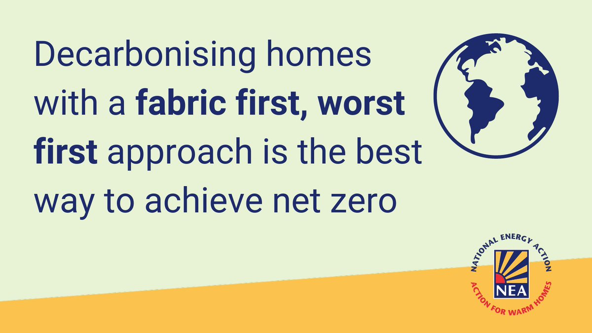 Households in the deepest #FuelPoverty cannot even pay their #EnergyBills. They cannot be expected to shoulder the cost of increasing the energy efficiency of their homes to help reach #NetZero. #EarthDay #InvestInOurPlanet