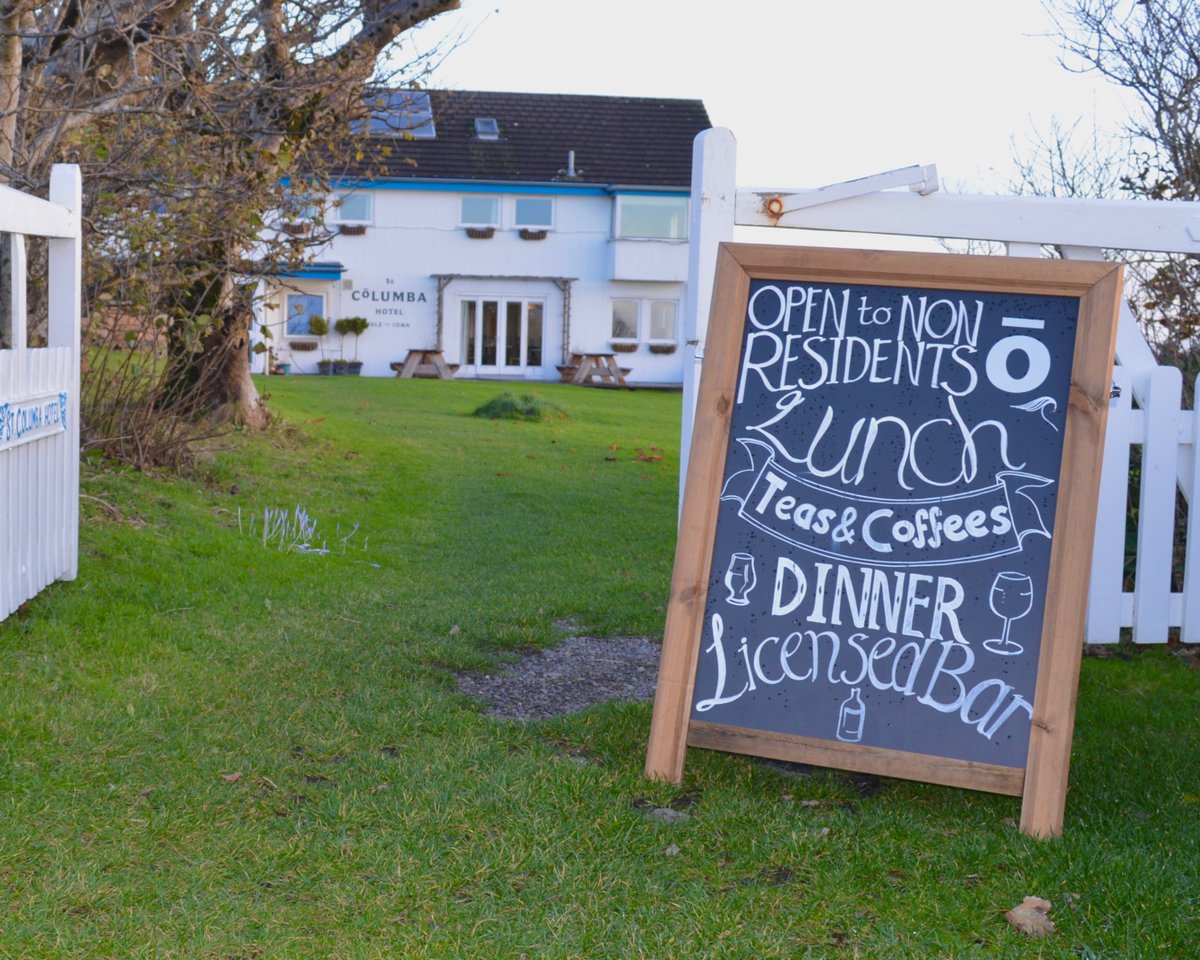 Our Restaurant and Larder are open daily offering delicious Scottish produce. Come join us, relax and soak up the incredible views while enjoying the hospitality of our friendly staff. 

#StColumbaHotel