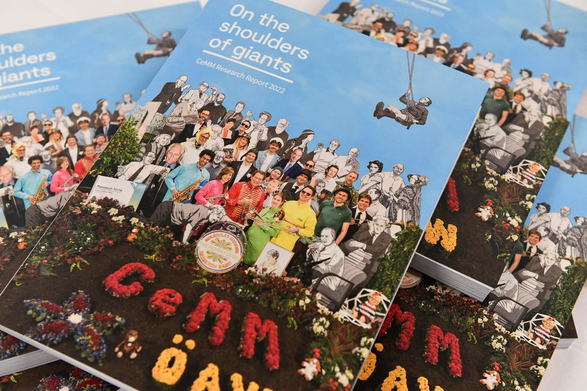 CeMM_News's tweet photo. 🚀 Exciting news: The #CeMMResearchReport2022 is out now! The new report pays tribute to the heroines &amp; heroes of science who still inspire us today. Find out more about our latest research &amp; technology and learn about facts and life at CeMM ➡️ https://t.co/G6qD4Ygb4n https://t.co/LtHDCg5GDT