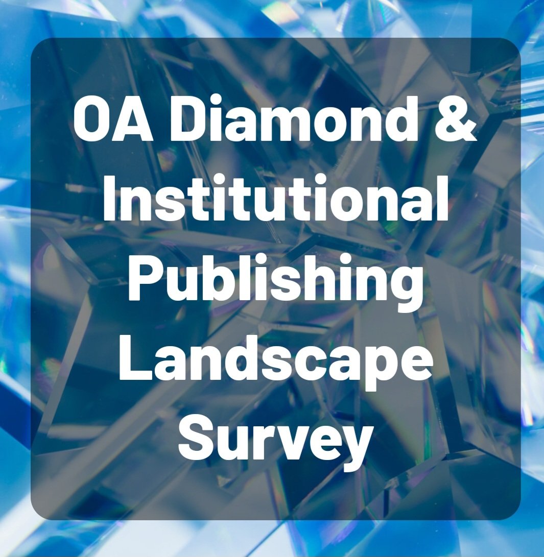 Are you working for a learned society journal? Are you a scholar-led independent publisher? We need to hear from you! 

We are building a community of institutional publishers for collaboration, learning, and knowledge sharing - strength in numbers!

bit.ly/3AhifIR