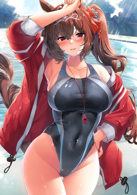 競泳水着ダスカ#ダイワスカーレット #ウマ娘 
