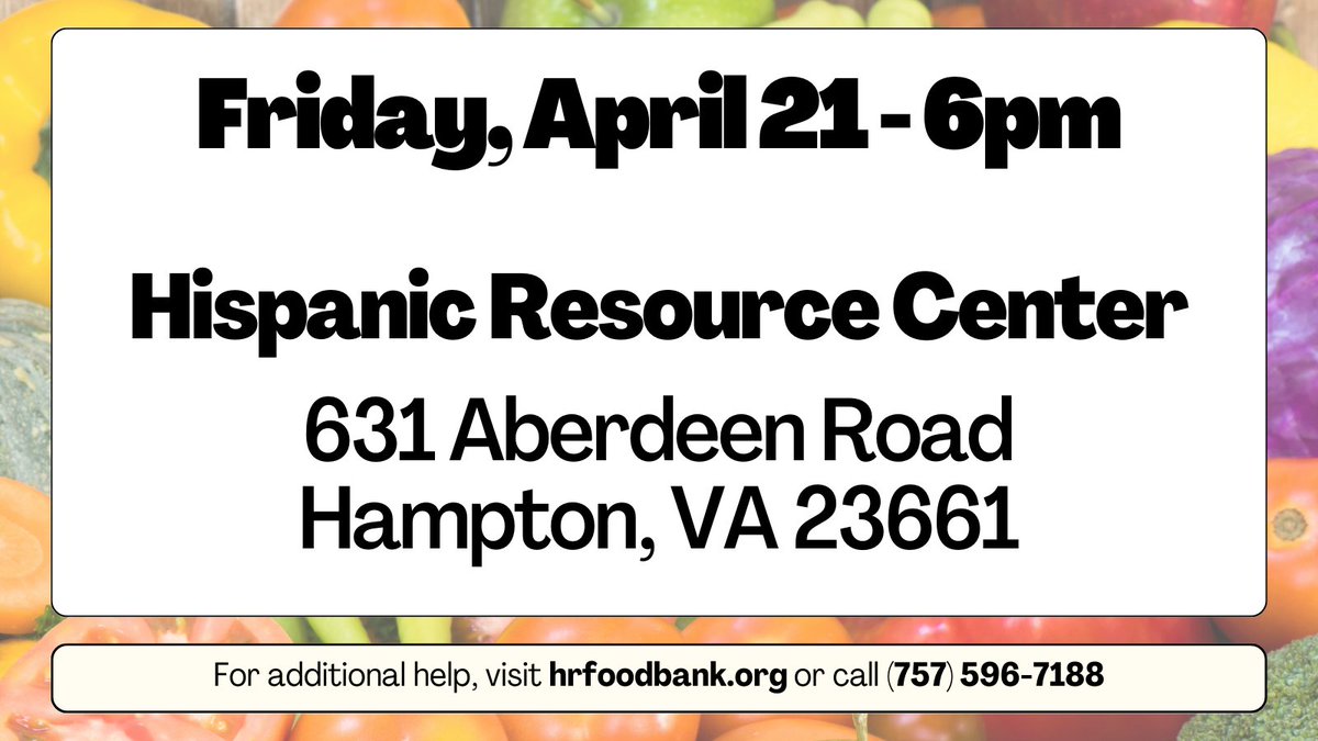 Virginia Peninsula Foodbank tweet media