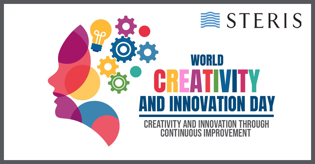 Today is World Creativity and Innovation Day – a day to promote the importance of creative and innovative thinking in all aspects of our lives. 

#WorldCreativityAndInnovationDay #ContinuousImprovement #Creativity #Innovation #STERIS