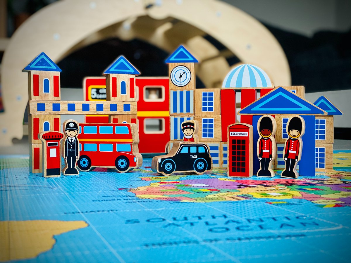 London Toys 💂

Celebrate the momentous occasion of the King's Coronation with our London themed toys. From playsets to puzzles, spinning tops to building blocks, our collection of wooden toys are perfect for little ones! 🇬🇧

#london #lankakade #woodentoys #kingcharlescoronation