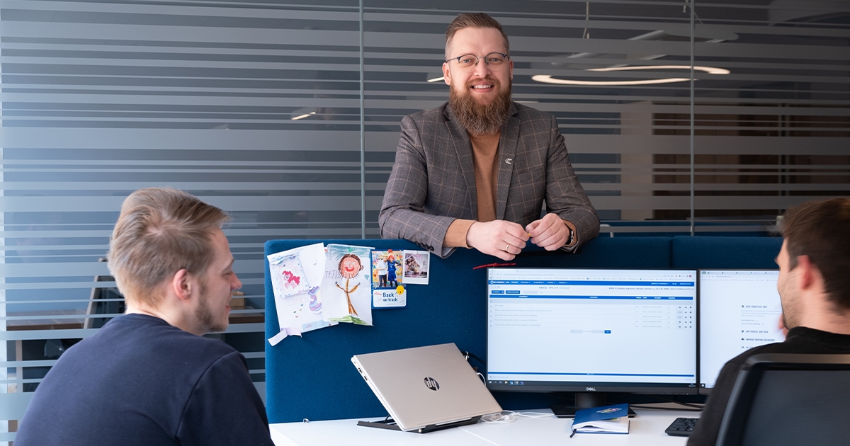 "Live your dreams, never give up, trust your colleagues!" – says Mantas Zlatkauskas, the Head of the Technical Documentation Coordinators department at #TeltonikaTelematics, celebrating his 5-year #workaversary. 

Read about Mantas exciting journey here: bit.ly/3LiWPRW