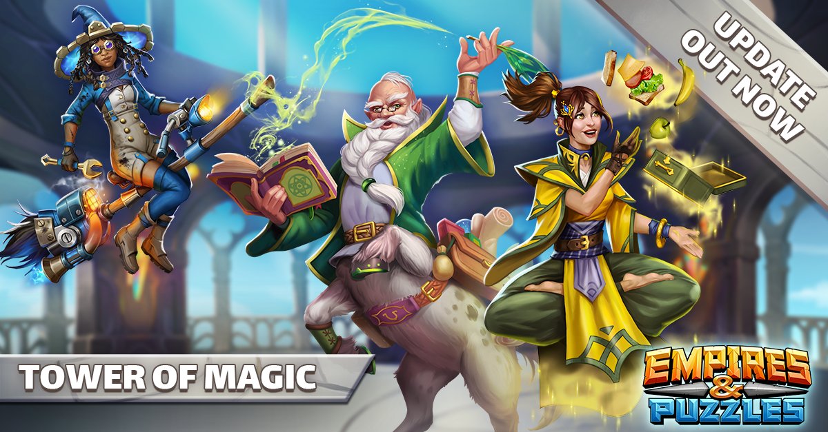 Empires & Puzzles on Twitter "Get your game updated today! 🆕 Version