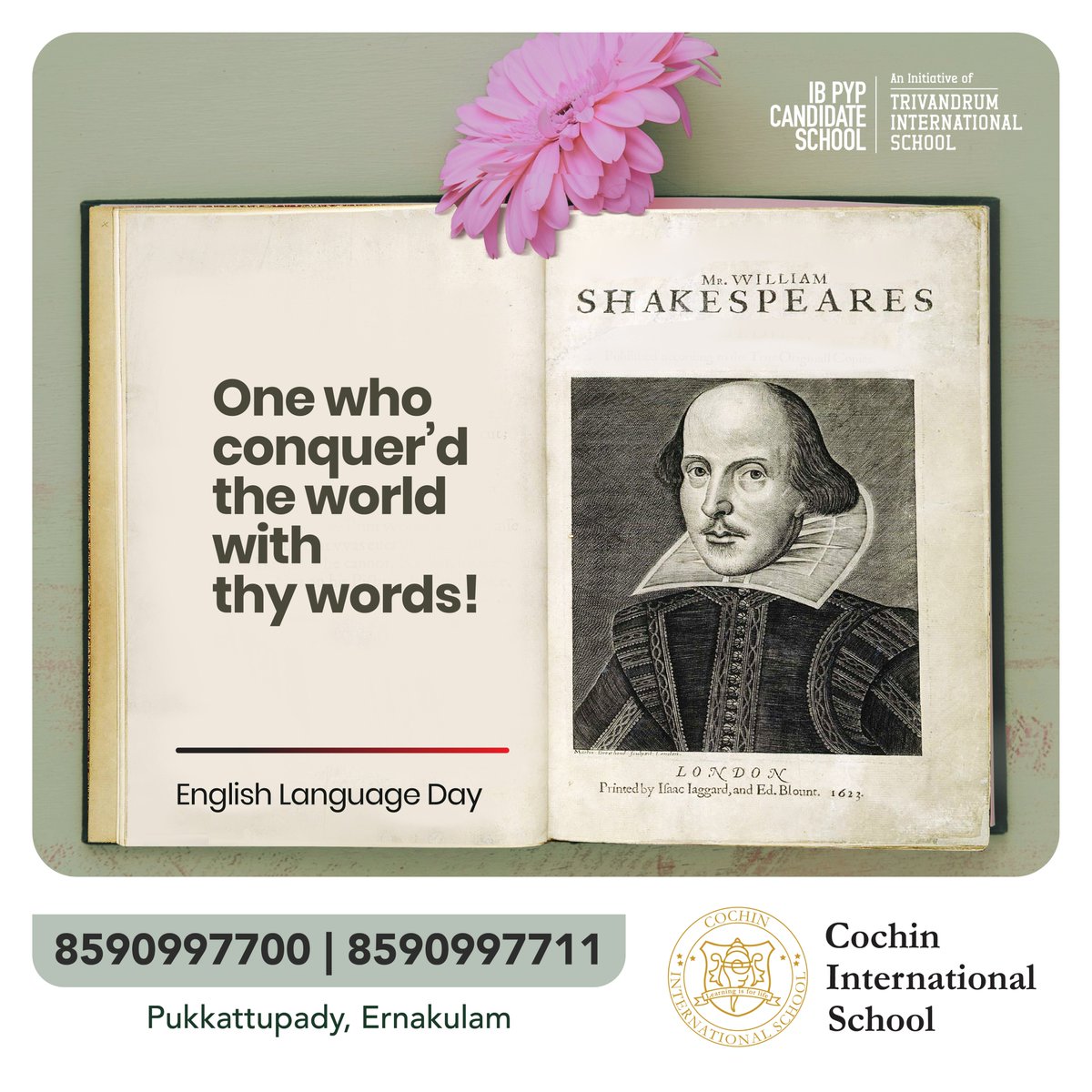TCochins's tweet photo. William Shakespeare! Widely regarded as the master of the English language, Shakespeare's works have been studied, performed, and enjoyed for centuries. From his sonnets to his plays, Shakespeare's words have captivated audiences around the world and continue to inspire us. https://t.co/Z72G2IIgzf