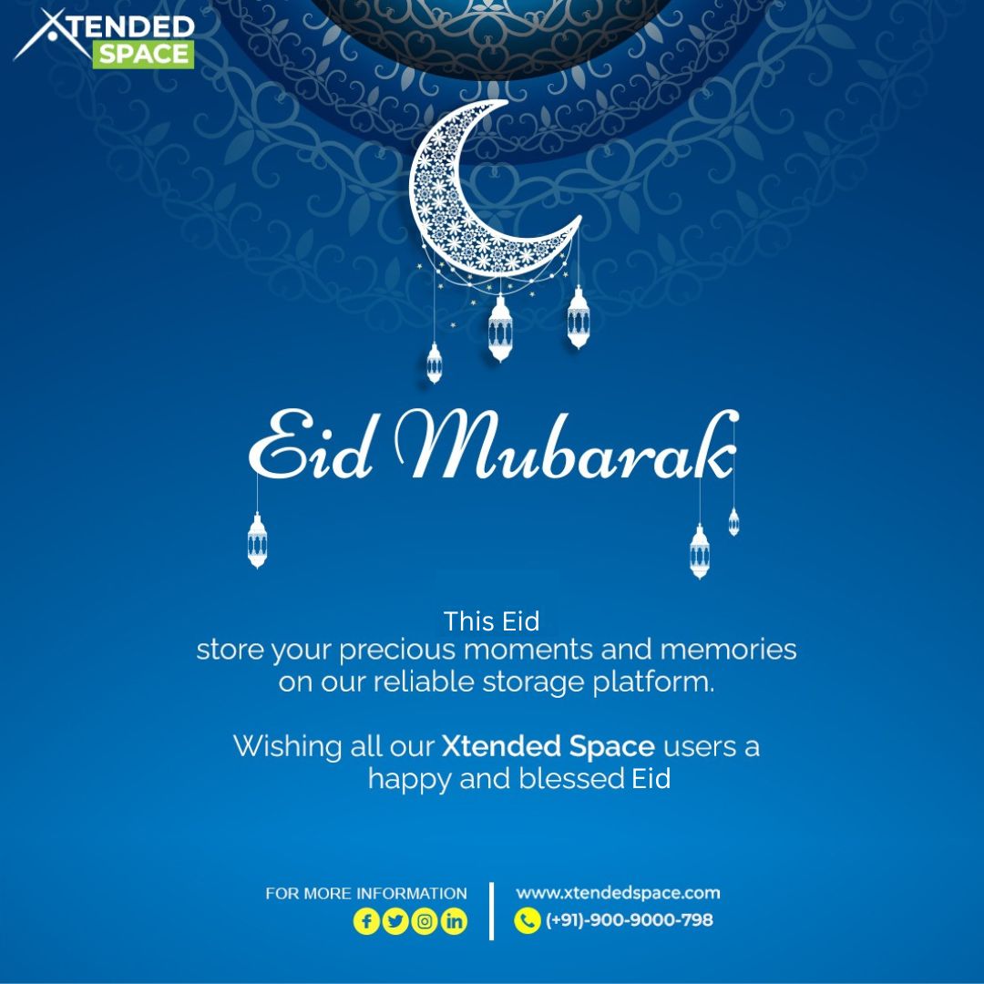 XtendedSpace's tweet photo. Wishing you and your loved ones a very happy Eid from the Xtended Space team! Let us help you keep your memories safe and secure this festive season.
.
#Xtendedspace #storagespace #storageservices #storagesolutions #EidMubarak2023
#HappyEid2023 #festival #EidGifts #EidAlFitr2023 https://t.co/OY2b9IjKKm