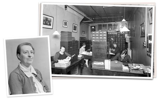 Great to see Maude Davies, manager of the picture library, being recognised via today's <a href="/TimesArchive/">Rose Wild</a> article.

Her indexing system is still being used today - lovely to see wooden rows of the card catalog!

thetimes.co.uk/article/take-a…