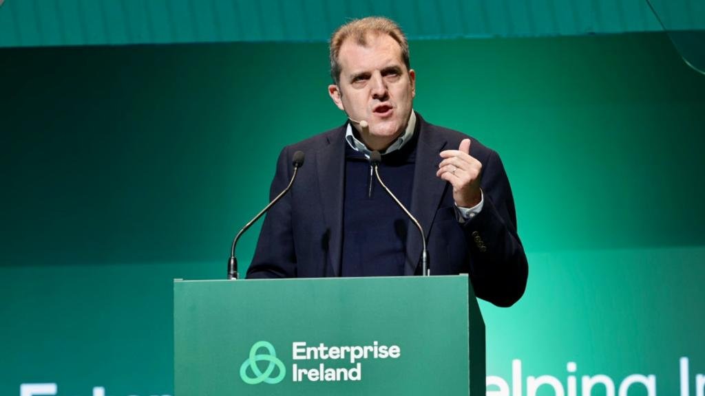 “Unpredictability is the new normal” - <a href="/tomstandage/">Tom Standage</a> from TheEconomist delivering a fascinating analysis of the global context for Irish business.