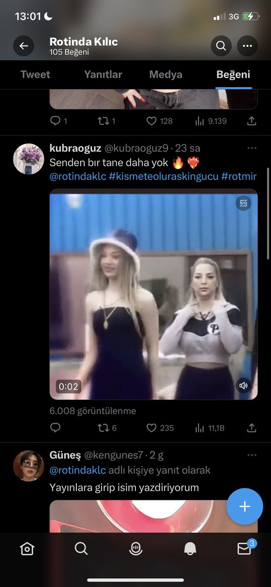 halildeglmio's tweet photo. rotinin editimi ekran kaydi alan bi tweeti begenip benimkini begenmemesi bi tik uzdu https://t.co/kVqTVYkBqW