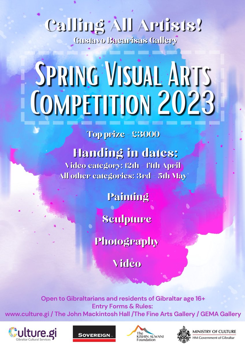 CALLING ALL ARTISTS! Don't miss out on your chance to win up to £3000!