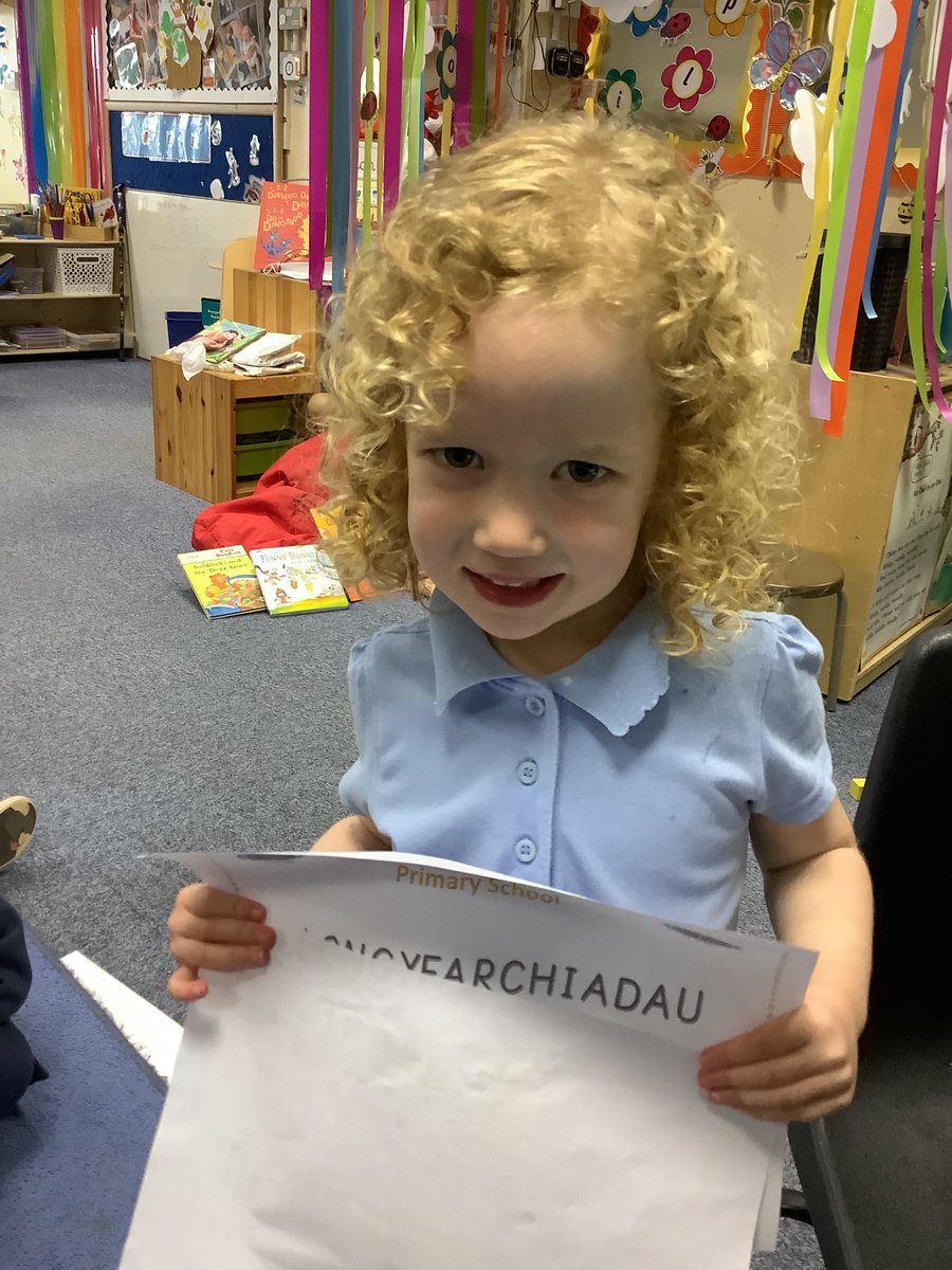 STBPrm's tweet photo. Da iawn to our Seren Y Wythnos this week in nursery. We are so proud of you!⭐️ https://t.co/qJl0Wg4YZu