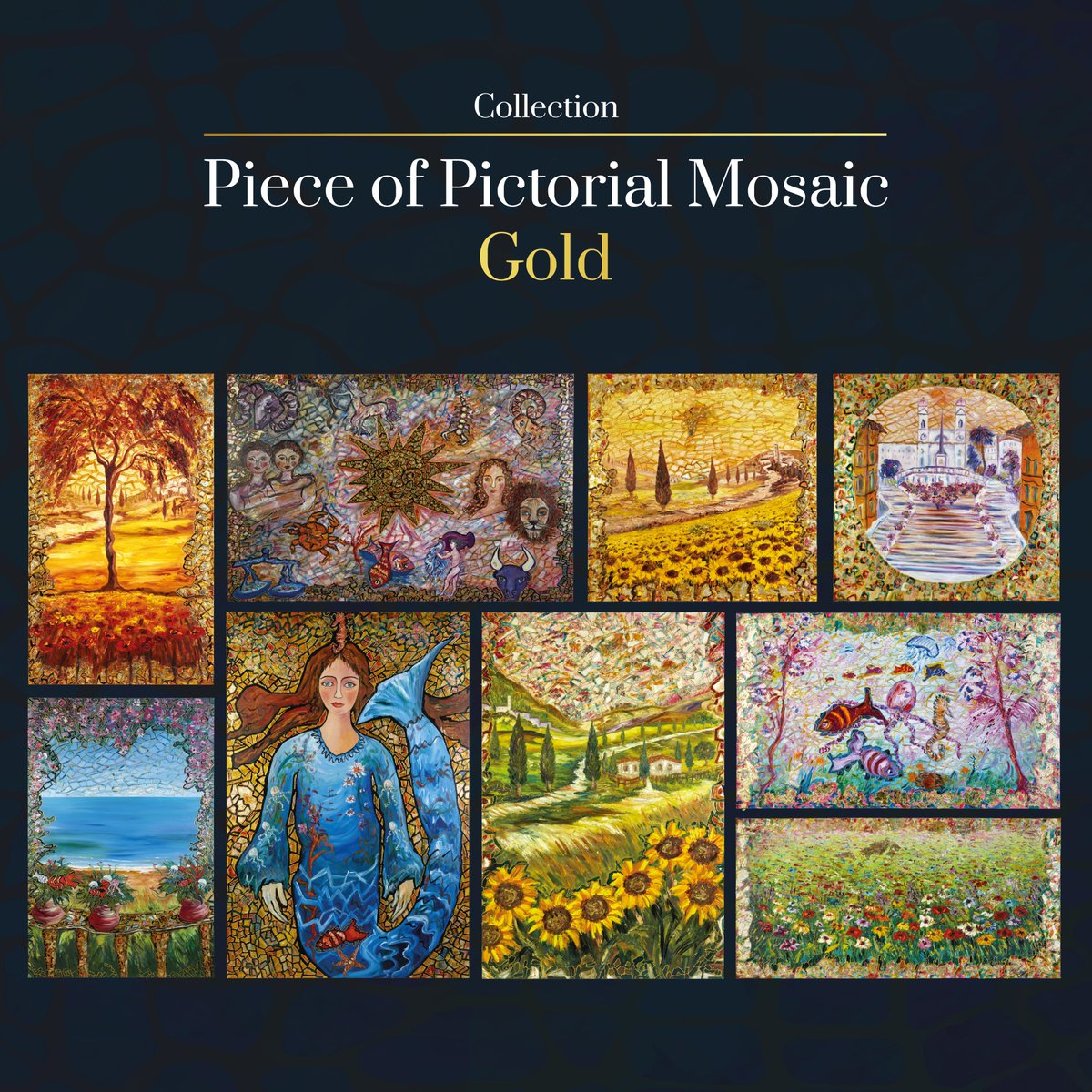 My first NFT collection!
Gold by Stefania Pinci 💛

Make your offer directly on bit.ly/3yKvZuK

#nft #art #eth