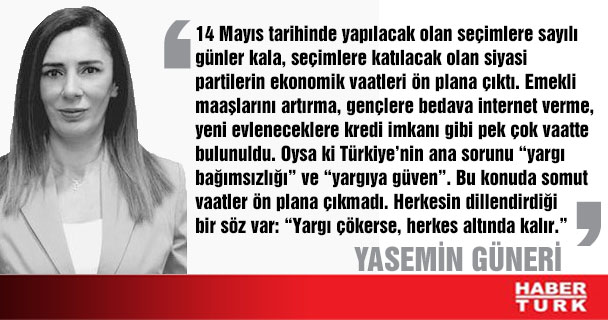 Yargıya güvenmek...

Yasemin Güneri yazdı... <a href="/yaseminguneri/">yasemin güneri</a> haberturk.com/yazarlar/yasem…