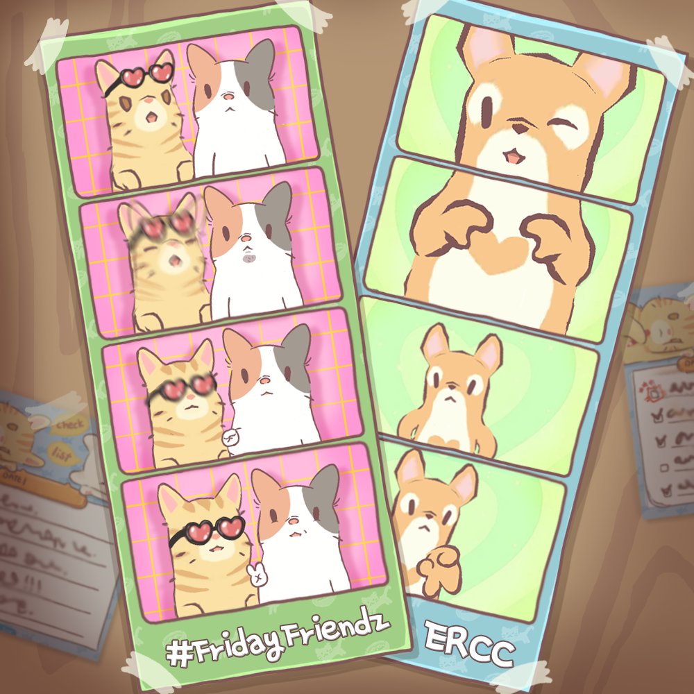 gm fwendz
Itz Friday!!! Let's take cute picz &amp; par-tay🥳🥳
Tag a furriend u wantz to hang out wid... meow!
#FridayFeels #CatsOfTwitter #ERCC