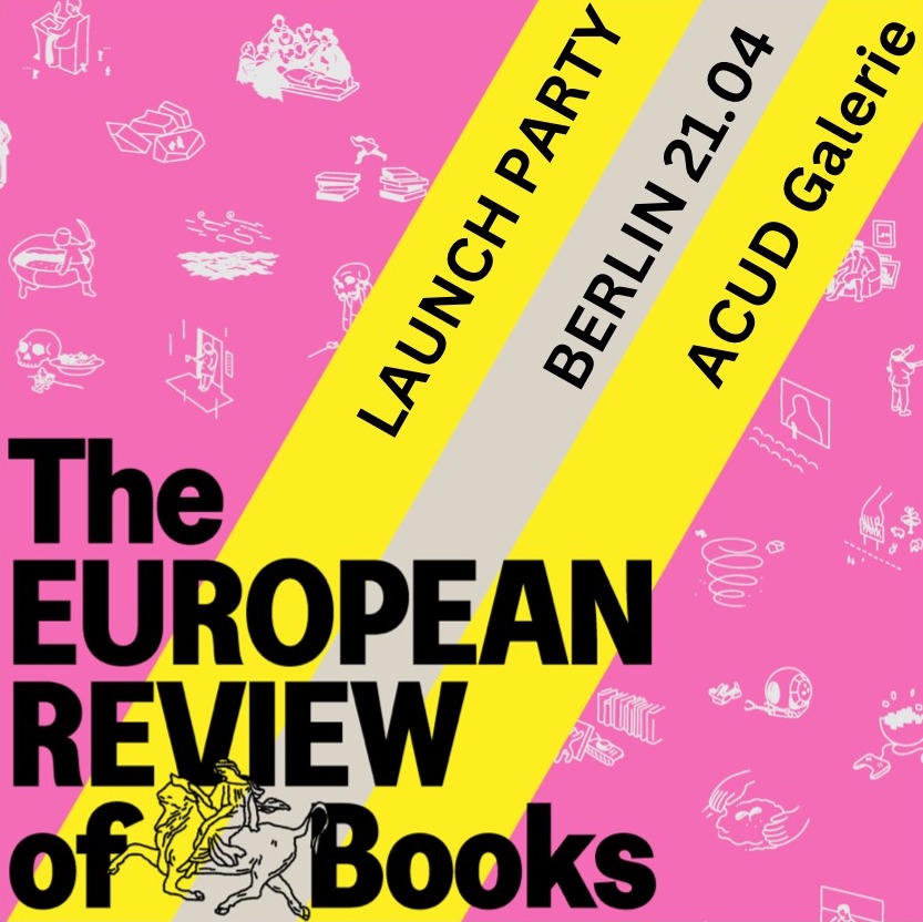 Berlin tonight! Doors 7:30 / Start 8:00 Issue Three launch + readings from the ERB’s first year (in blank-slate greige, radioactive lemon and familial fuchsia) acudmachtneu.de/events/1962/la…