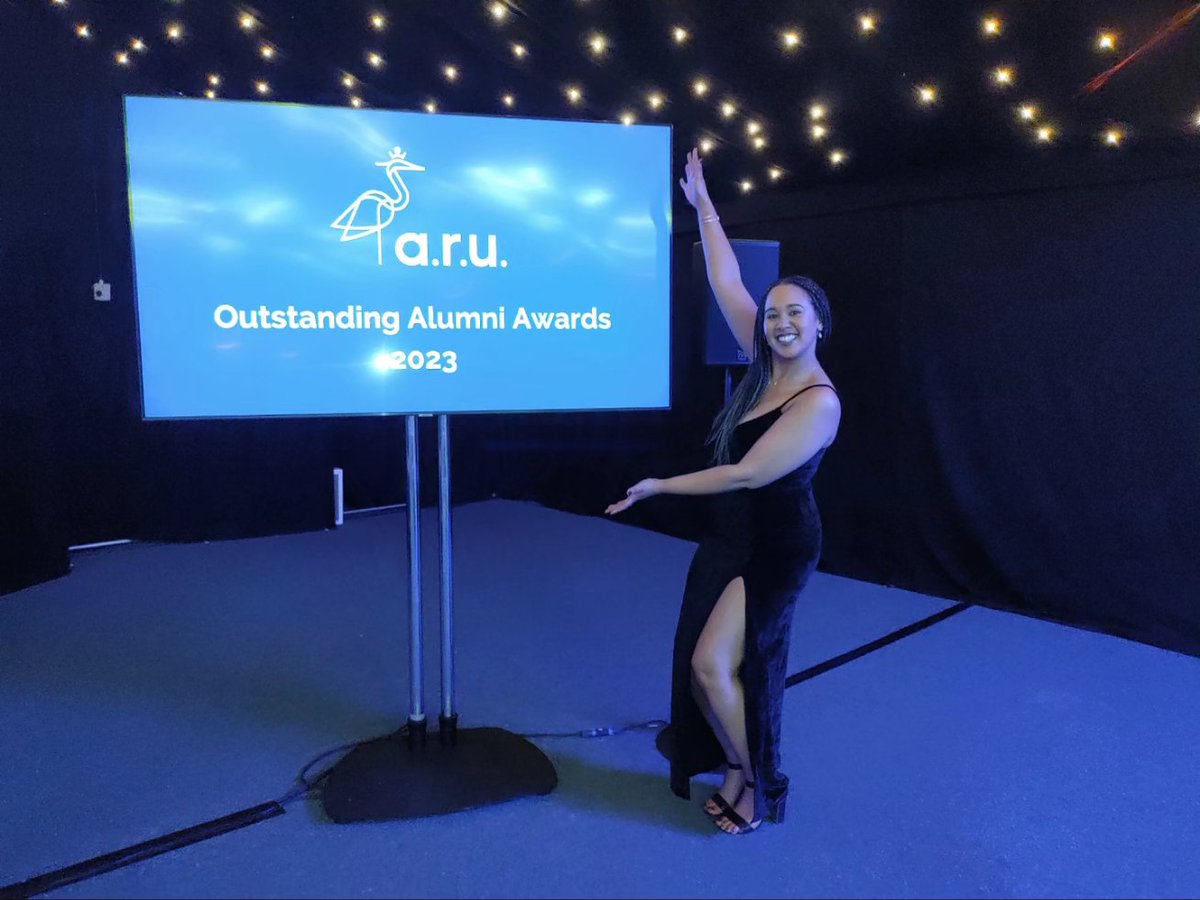 Fabulous night at @ARUAlumni awards! A huge congratulations to all the inspirational winners & runners-up.

It was wonderful to meet/mingle with faculty & alumni from so many different disciplines ❤️

#ARUAlumni #ARUAlumniAwards #SustainabilityChampion #Zoology #ARUProud