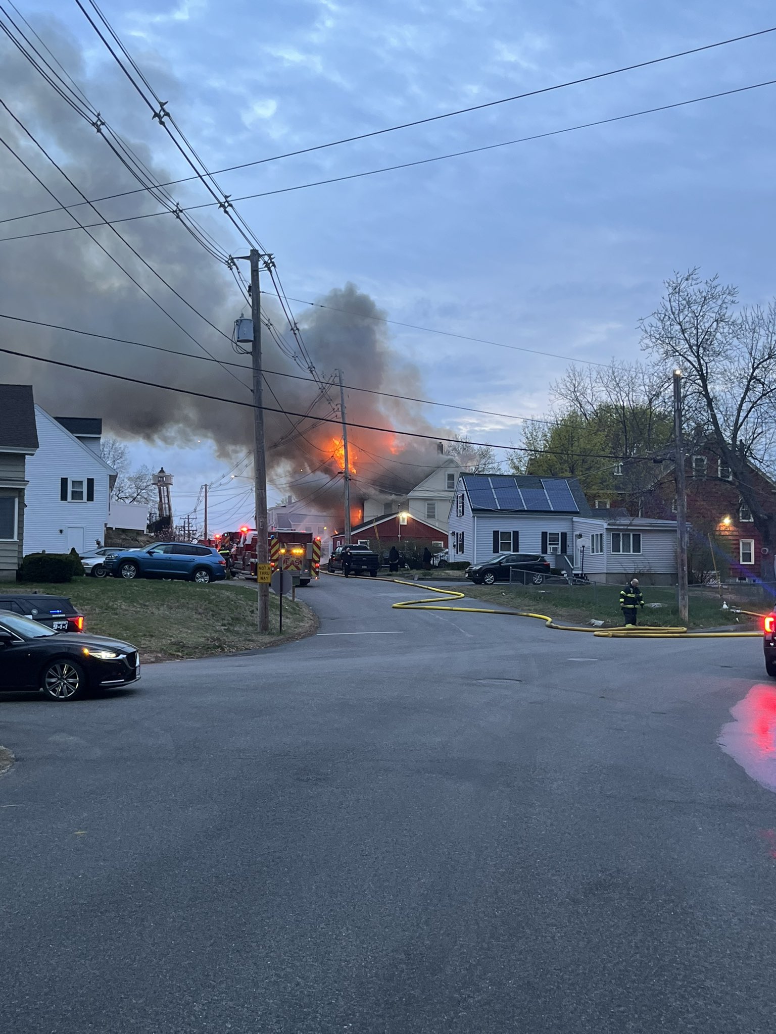 Lowell Scanner on Twitter "CHELMSFORD FIRE Quimby Ave. 2nd Alarm