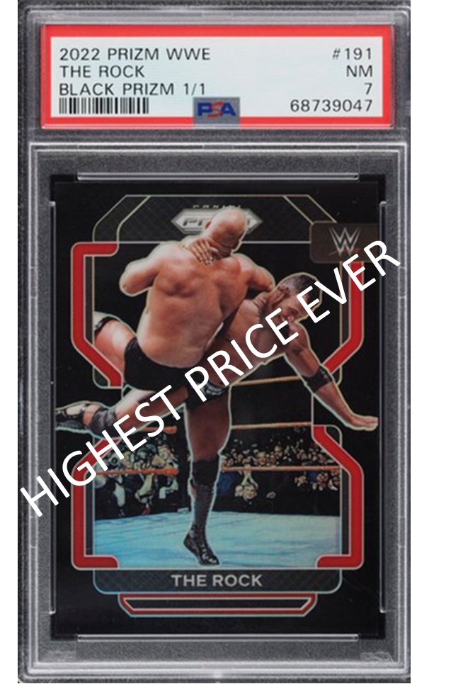 Wrestling Card Price Guide on Twitter "I am pleased to announce that