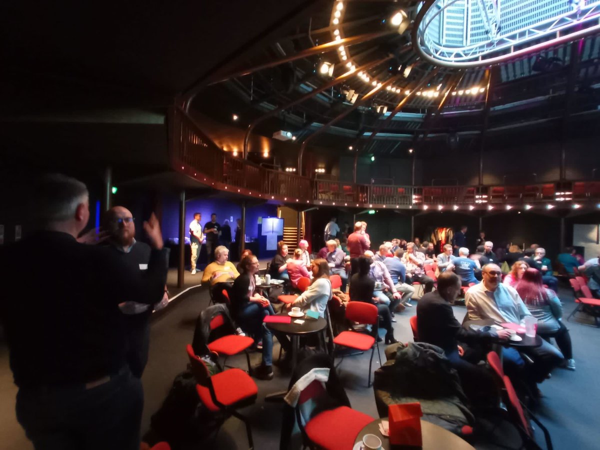 theabtt's tweet image. A great start to our first #MakeADifference conference at @TheAlbanySE8. A packed schedule and a full house in a gorgeous venue!