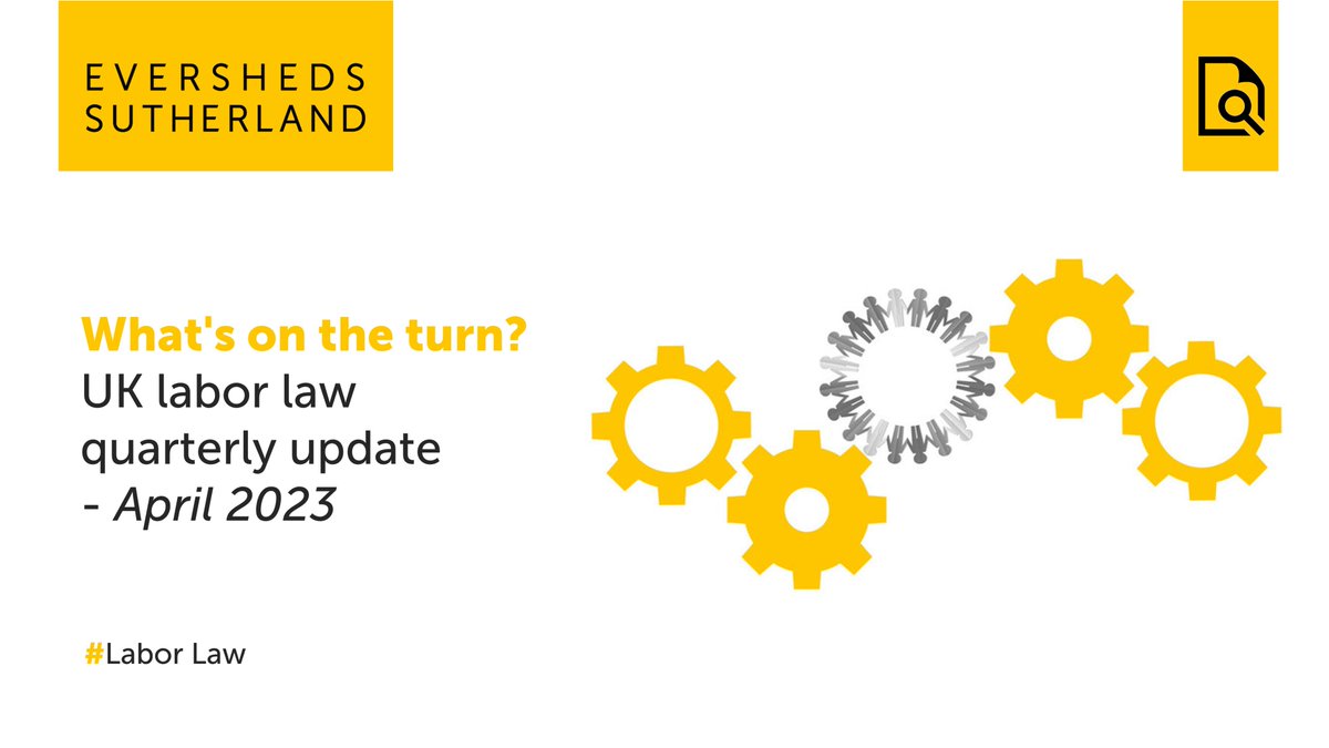 EShrlaw's tweet photo. Our April UK labor law quarterly update is now available. This edition looks at a collection of recent legislative updates and cases, including minimum services during strikes. Read the full update here: https://t.co/uh5Cy1VkYK https://t.co/hCHg9uRzNU