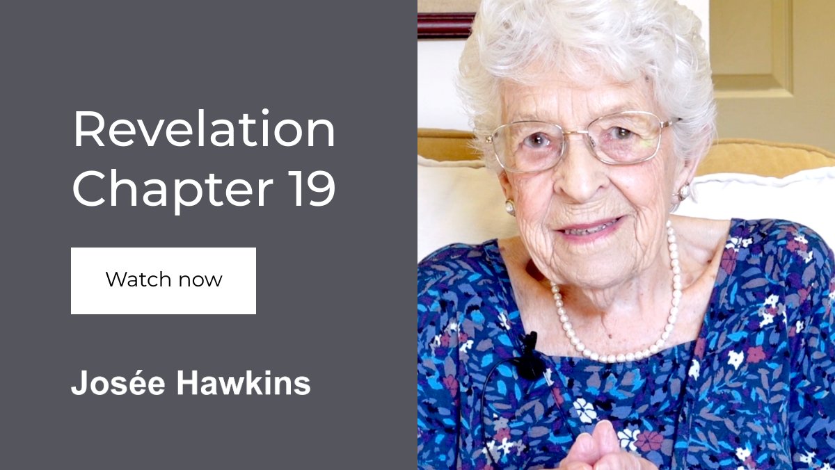 andeye_laura's tweet photo. Revelation 19 Bible study video by Josée Hawkins - *|https://t.co/ijMurJr1xm|* https://t.co/tHQici9JEY