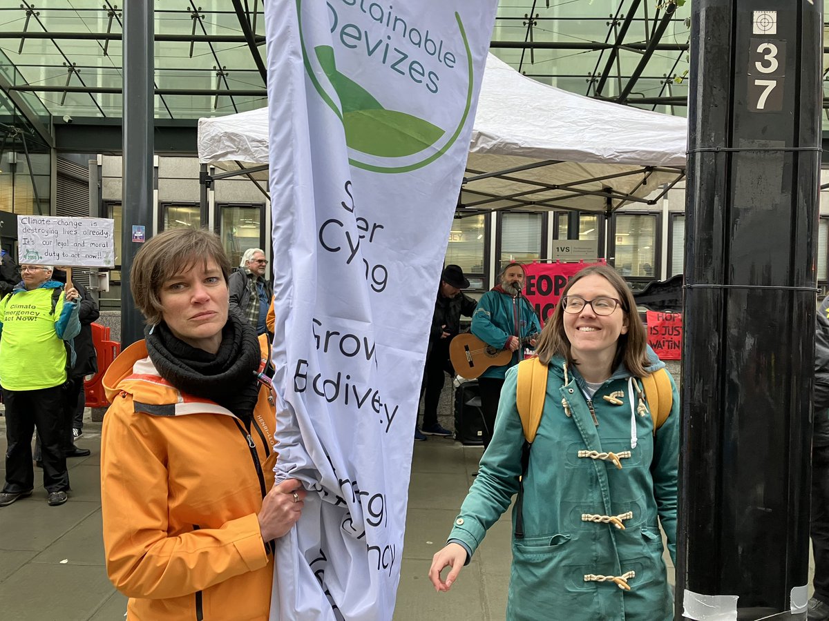 Sustainable Devizes outside Dept for Science