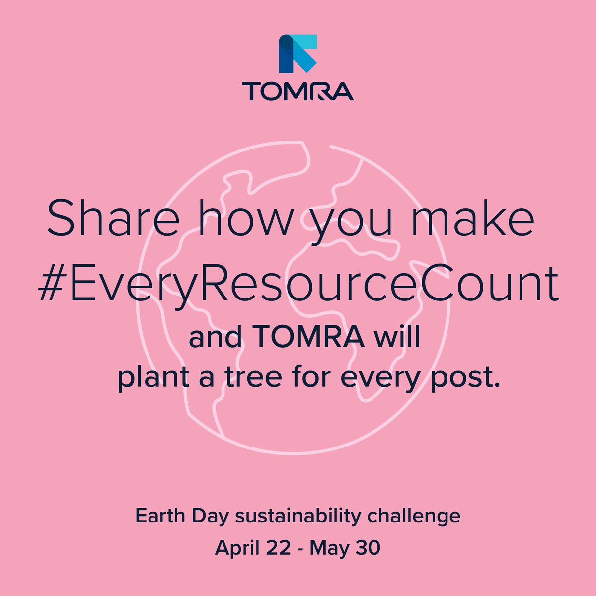 TOMRAFood's tweet photo. Tomorrow is #EarthDay ! 🌍
At TOMRA, we make Every Resource Count™ daily.
How do you #MakeEveryResourceCount? Share your story with the hashtag #EveryResourceCounts, and TOMRA will plant a tree for every post! 🌳
Need some ideas? Click the link! https://t.co/ZSavidChtv https://t.co/uaTAceGr0S