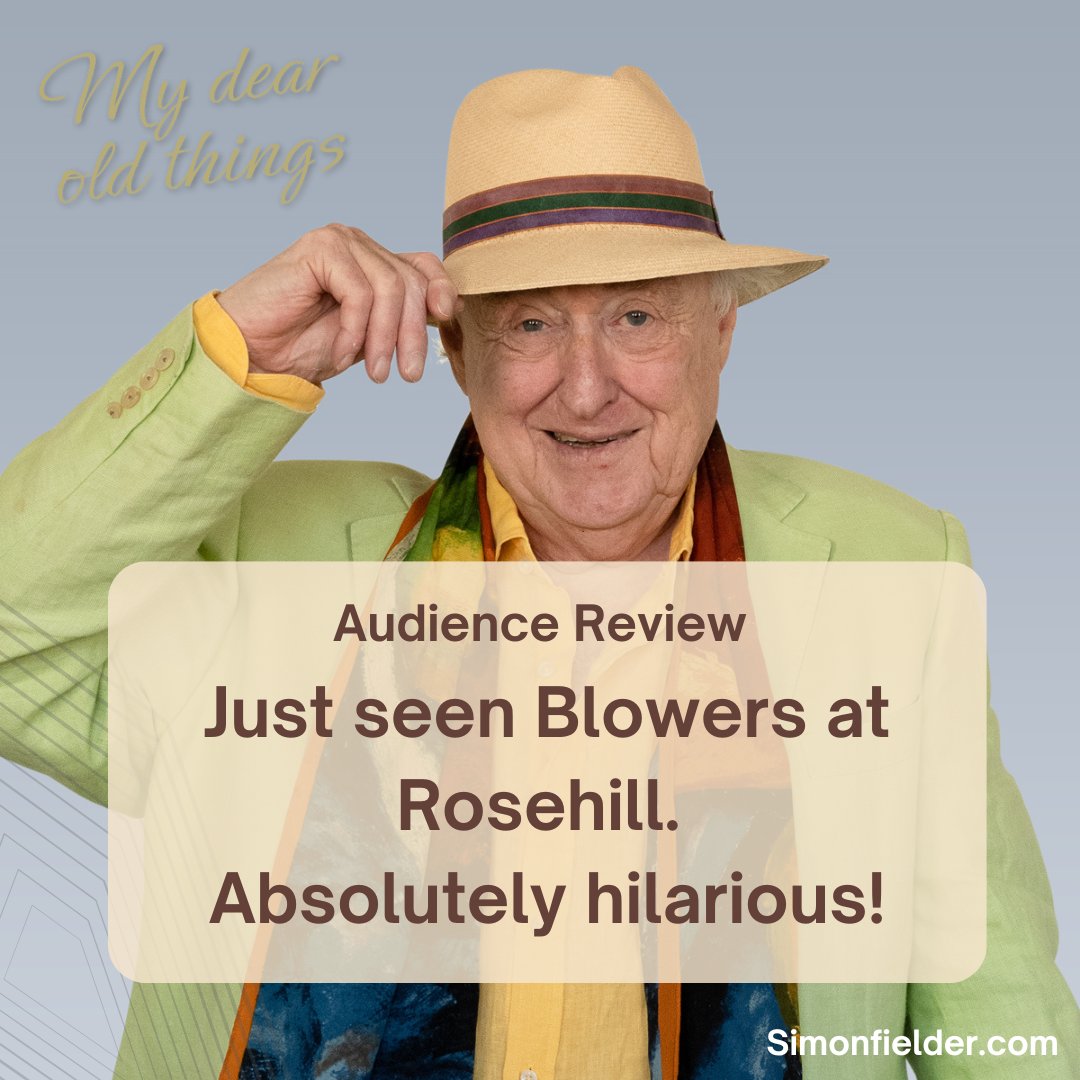 Henry is a master entertainer with the energy of a man half his age. The audience is in for a treat as @blowersh takes his wealth of hilarious stories from the making of #RealMarigoldHotel to @VicTheatre on 14th Sept! ow.ly/zGku50NKEgE #blowers #c…