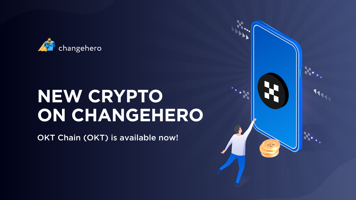 Changehero_io's tweet photo. Meet $OKT on ChangeHero! 🦸

It's a native token of @OKCNetwork, an EVM- and Wasm-compatible L1 built on Cosmos, focusing on true interoperability and maximized performance.  Token acts as the base token for #OKTChain's DPoS consensus.

👉 https://t.co/wndNViOIGB
#CHNewCoin https://t.co/N65AGrbyt5