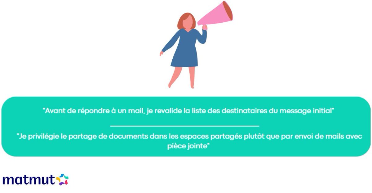Matmut's tweet photo. Bilan positif pour la semaine de #DigitalCleanUpWeek Matmut en mars dernier !
📩⤵️🗑️+ d'un million de mails supprimés 👏 https://t.co/qLSsUVh9aI
