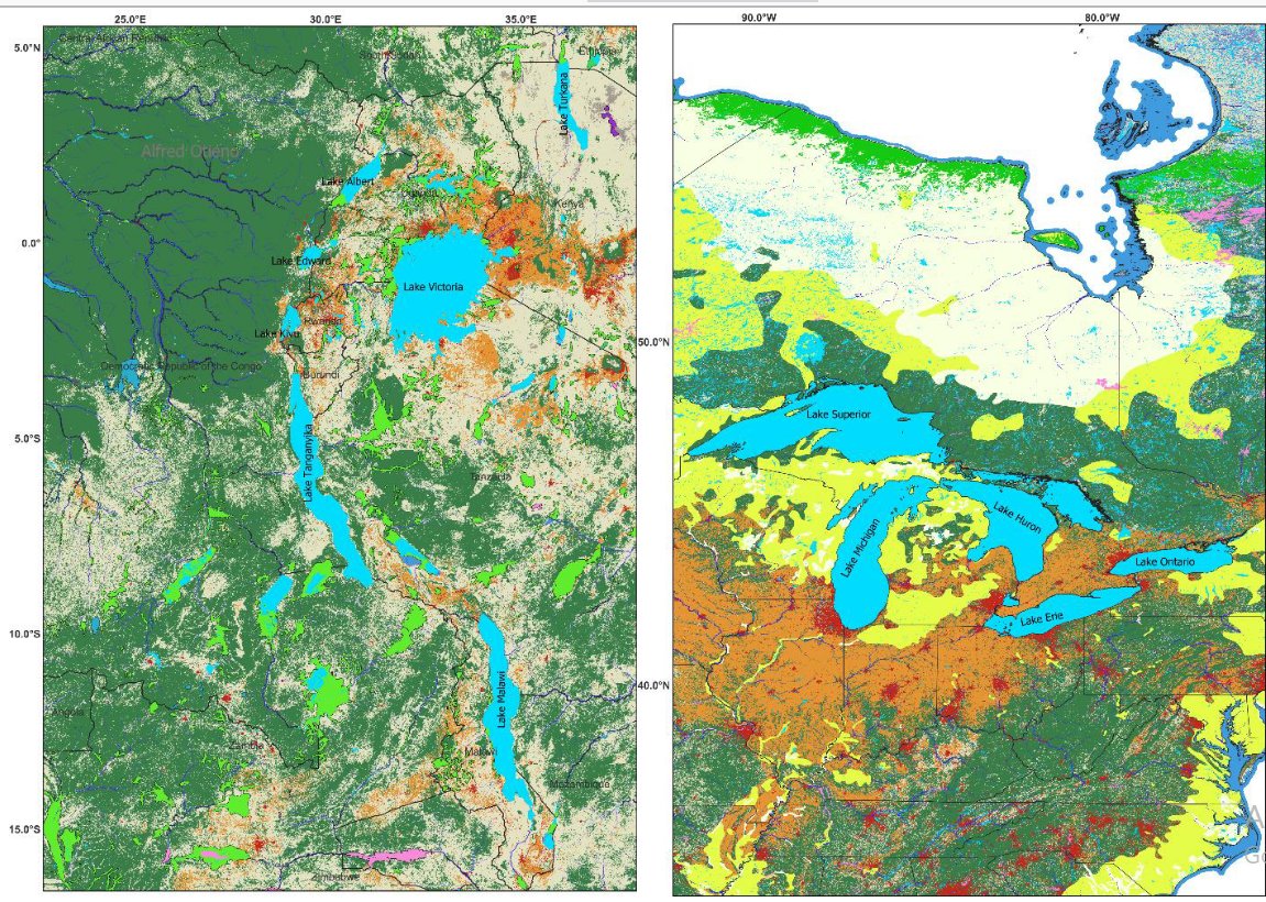 African  and Laurentian Great Lake Ecosystems. These Great Lakes harbors  approximately 46% of the World's freshwater resource. Come and lean  about them in <a href="/IAGLR/">IAGLR</a> Conference 2023