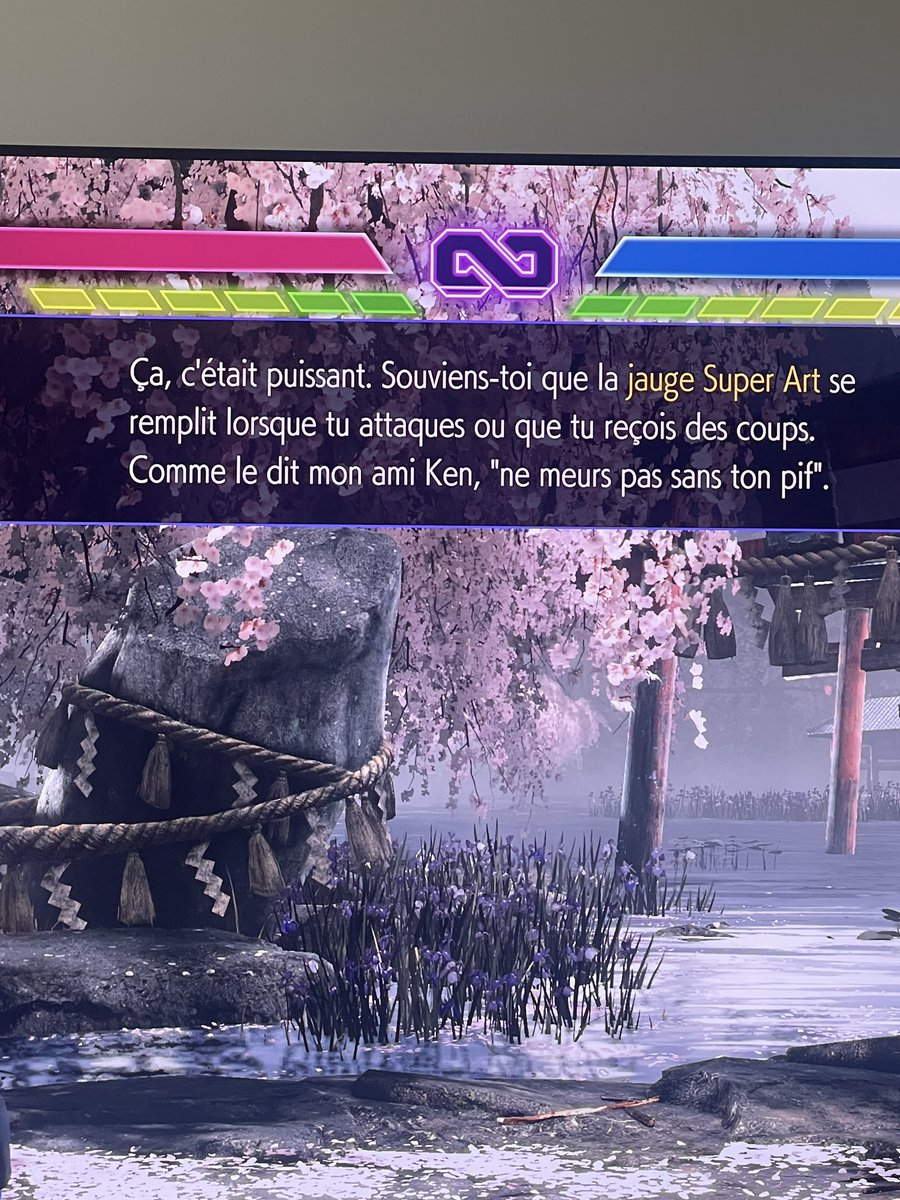 IamCalledBen's tweet photo. @KenBogard Tu savais que sf6 te rendais hommage dès les tutos ? @KenBogard https://t.co/DmcEM37VfD