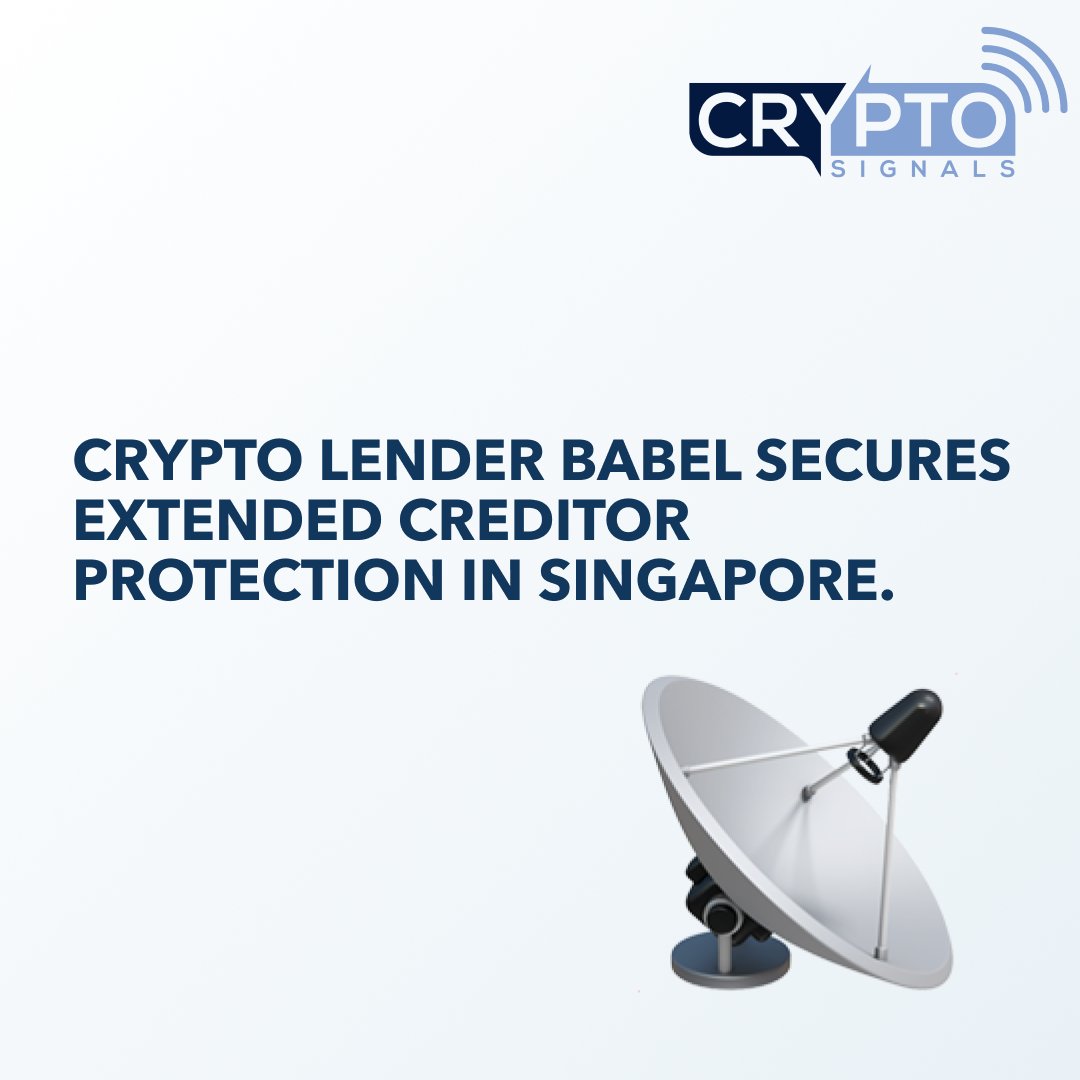 CryptosignalsO's tweet photo. Babel, a prominent crypto lender, has been granted extended creditor protection by the Singaporean authorities, providing stability for the company's financial operations. 📈🌐

#Babel #CryptoLender #CreditorProtection #Singapore #CryptoNews https://t.co/vBn3zc2MG9