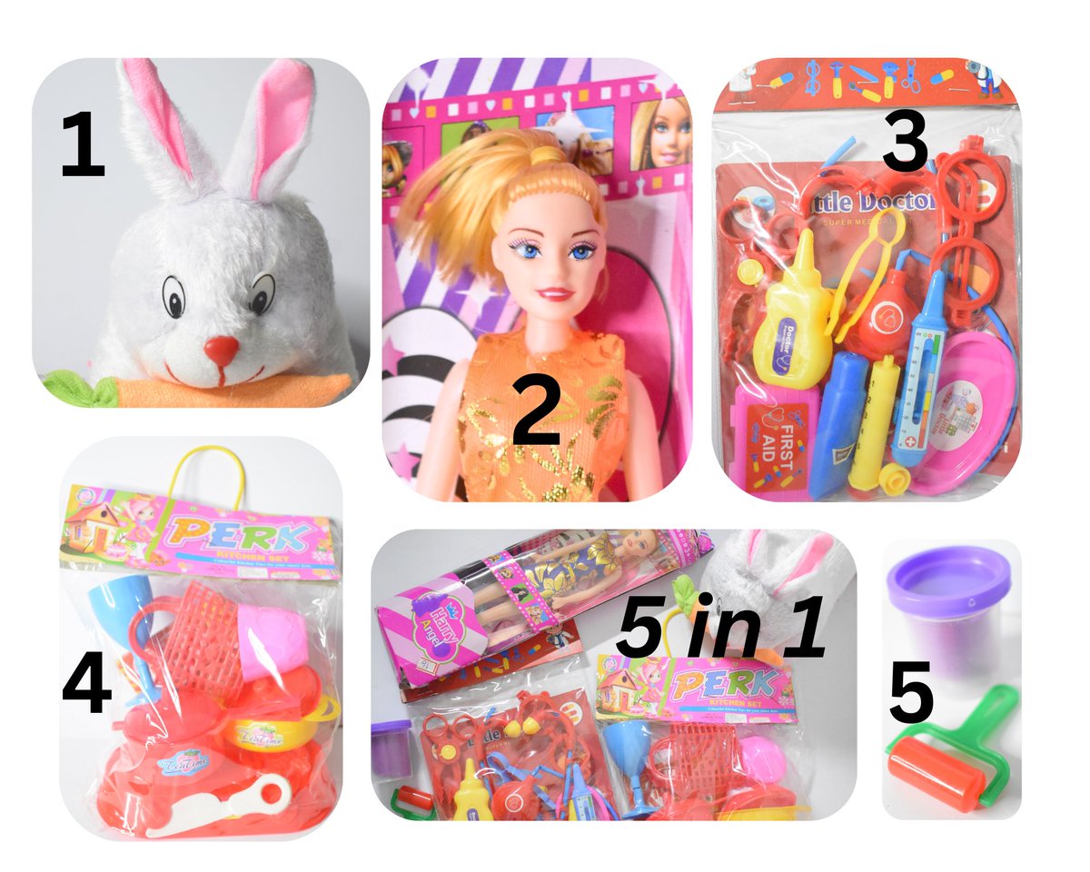 Cherry_picky_'s tweet photo. https://t.co/9bHXhvHFYS
Toys for Girls with Beautiful Girl Doll, Rabbit Soft Toy, Kitchen Set, Doctor Set, Clay
#toys #girlstoy #rabbit #softtoy #rabbitsofttoy #barbiedoll #kitchenset #doctorset #Clay π https://t.co/PllG92225L