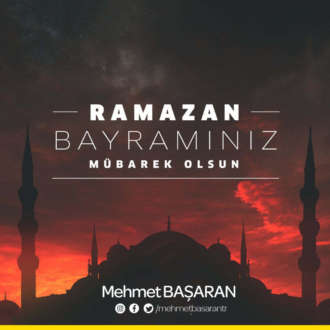 Ramazan Bayramı’nızı kutlar,sağlık ve huzur içerisinde geçireceğiniz nice bayramlar dilerim.
