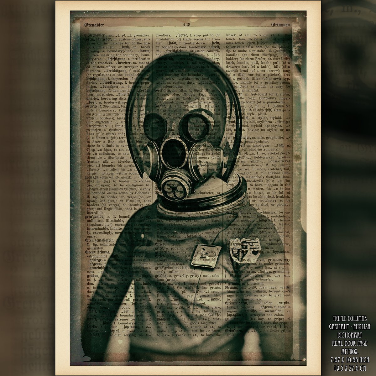 The Astro Mutant
artfinder.com/product/the-as…
#victorian #vintage #gothic #antique #art  #steampunk #victorianstyle #goth #homedecor #victorianhome #vintagestyle #vintagephotography #creepy #bizarre #artist #illustration #darkart #artwork #surreal #dark #horror #gasmask #gift