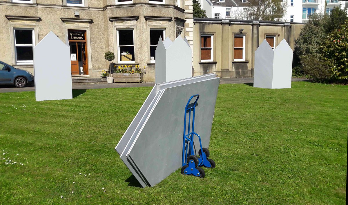 Coming soon to a garden near you ... It's that time again, summer is nearly here, and our famous panels are going up in our lovely sunny garden! But what, you wonder, is going to be displayed on them ....? #guernsey #history #library #guernseylife #cultureandheritage #exhibition