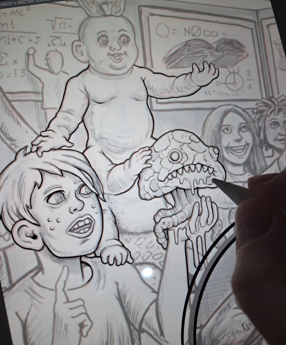 Tim Molloy (@tim_molloy_art) on Twitter photo More madnessssssss <a href="/toddlerpillars/">Toddlerpillars</a> Graphic Novel inking WIP - pencils by the incorrigible <a href="/UlrichArtist/">ArtistChristopherUlrich</a> More madnessssssss <a href="/toddlerpillars/">Toddlerpillars</a> Graphic Novel inking WIP - pencils by the incorrigible <a href="/UlrichArtist/">ArtistChristopherUlrich</a>