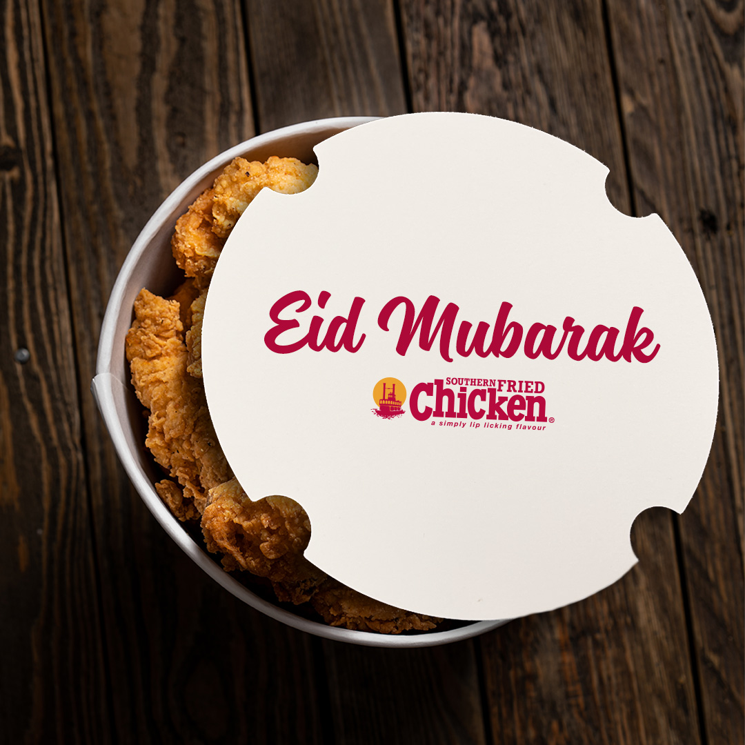 sfcexpress's tweet photo. We wish a happy #EidMubarak to all of our Muslim customers!
.
.
.
.
#southernfriedchicken #properfriedchicken #loveatfirstbite #friedgoodness #instafood #piripiri #foodie #halalfood #friedchickengoal https://t.co/1JQEP1nxKR