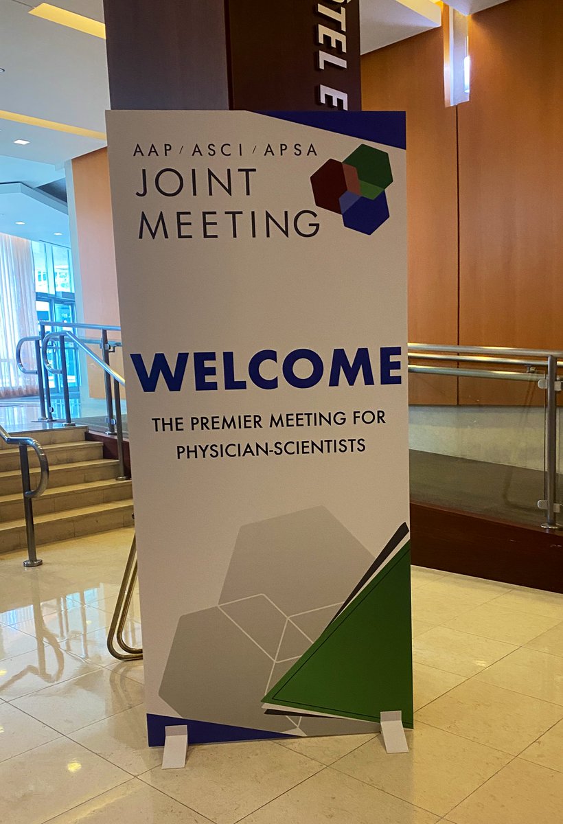 after a hectic travel morning, I’ve finally made it to one of my favorite meetings of the year! @JointMeeting 2023 — looking forward to reconnecting with old friends and meeting new ones! @A_P_S_A #physicianscientists #jointmeeting2023