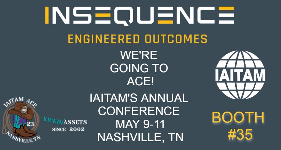 InSequenceInc's tweet photo. The InSequence team is heading to Nashville, TN for the IAITAM ACE 2023 Conference from May 9-11! Stay tuned for updates as we dive deep into the world of IT Asset Management. See you in Nashville &amp; come visit InSequence at Booth #35! 🎶🤠🎸 #IAITAMConference #Ace #NashvilleBound https://t.co/qL3KwbafUg