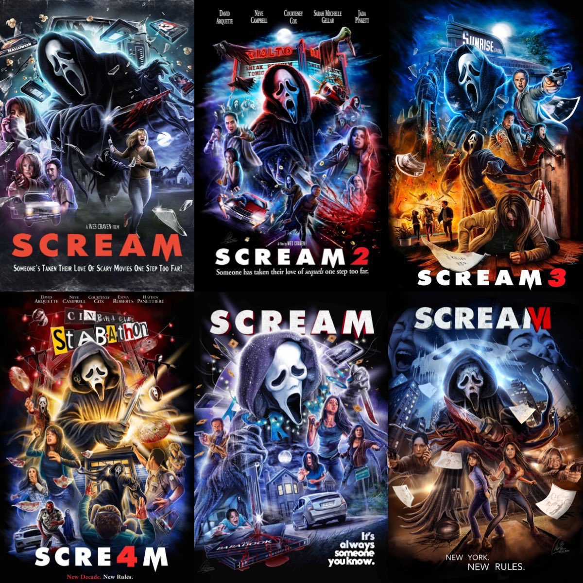 GhostfaceTalks_'s tweet photo. My franchise. #Scream  

Art by: @MarianoMattos2 https://t.co/SZ7gp0XOPQ